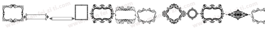 Vintage Frames 27字体转换